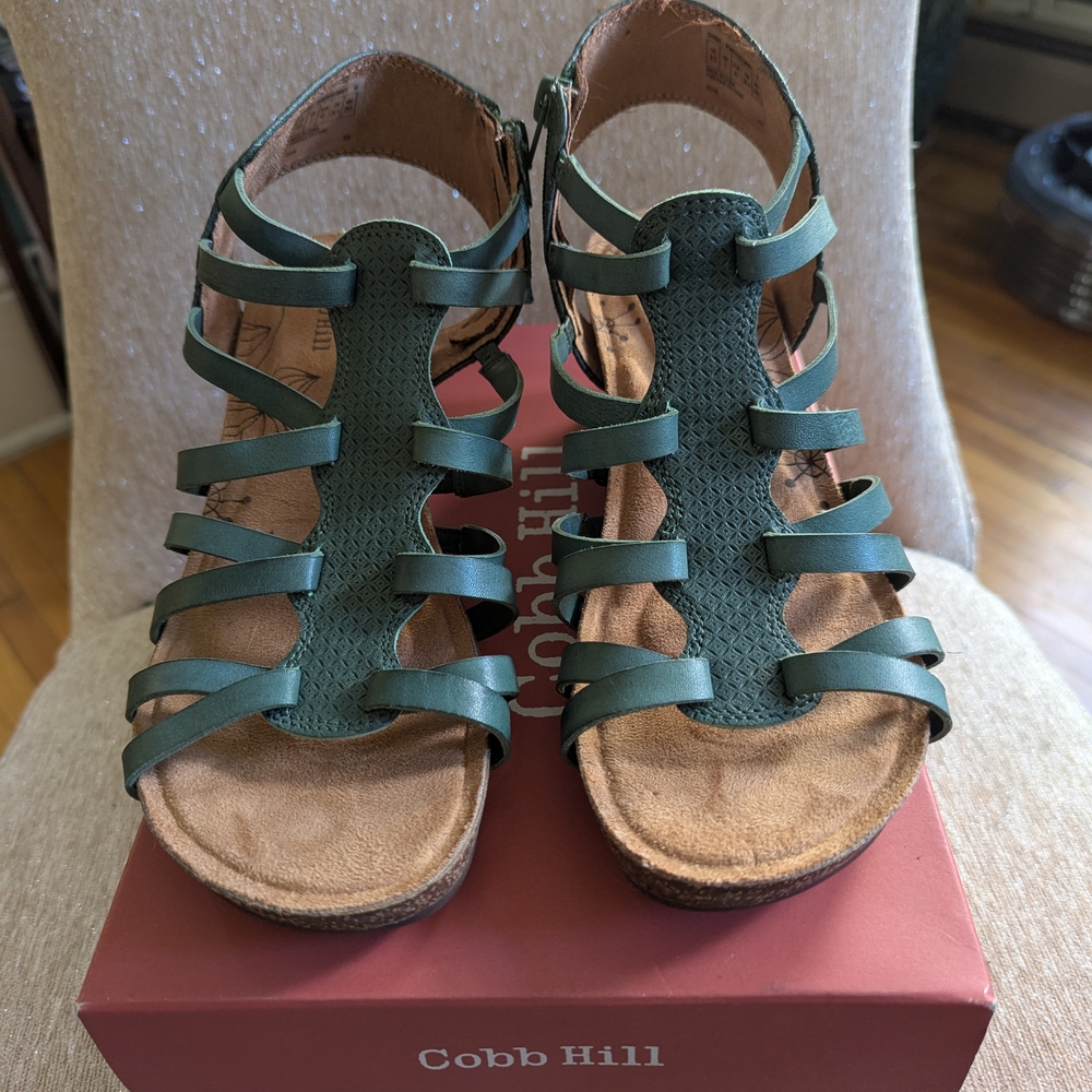 Cobb Hill by New Balance Women's Green Sandals